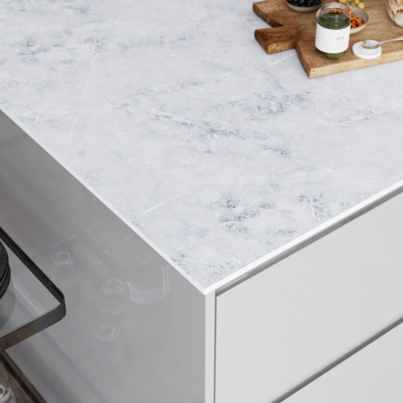 Kompositbordplade Neutral Statuario/Venice Marble 12x620x3000 mm