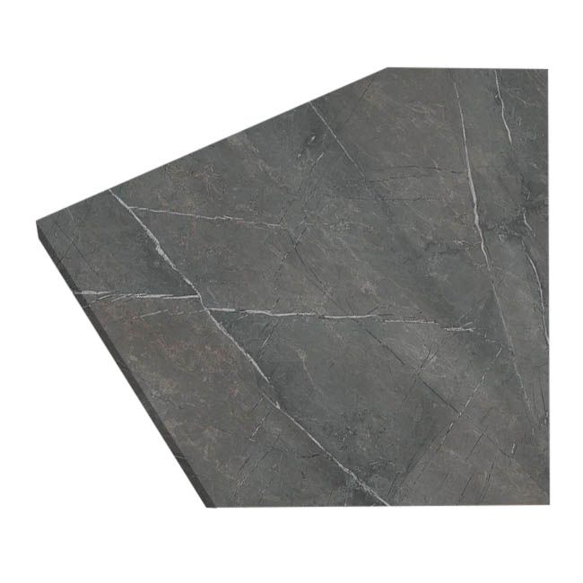 Kompaktbordplade Stone 1,2 x 62 x 300 cm mat‑antico