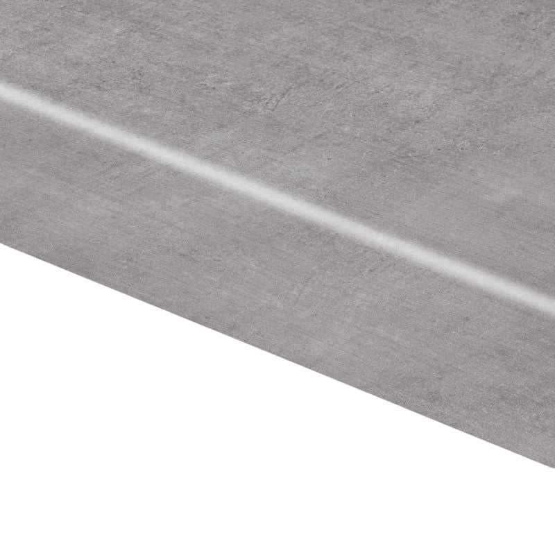 Laminatbordplade 2,8 x 62 x 240 cm lys sten