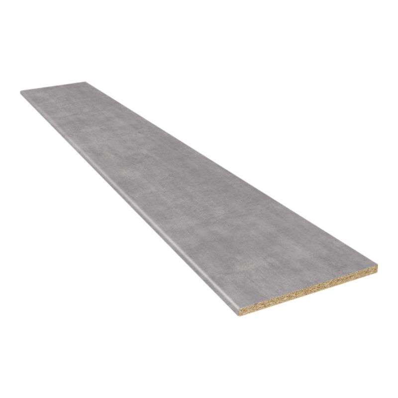Laminatbordplade 2,8 x 62 x 240 cm lys sten