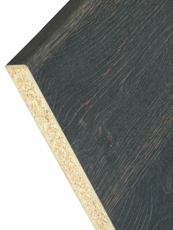 Laminatbord 3,8 x 60 x 305 cm brændt eg