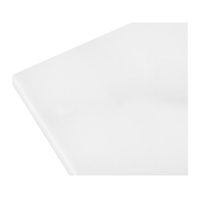 Laminatbord Biuro Styl 2,8 x 60 x 305 cm hvid