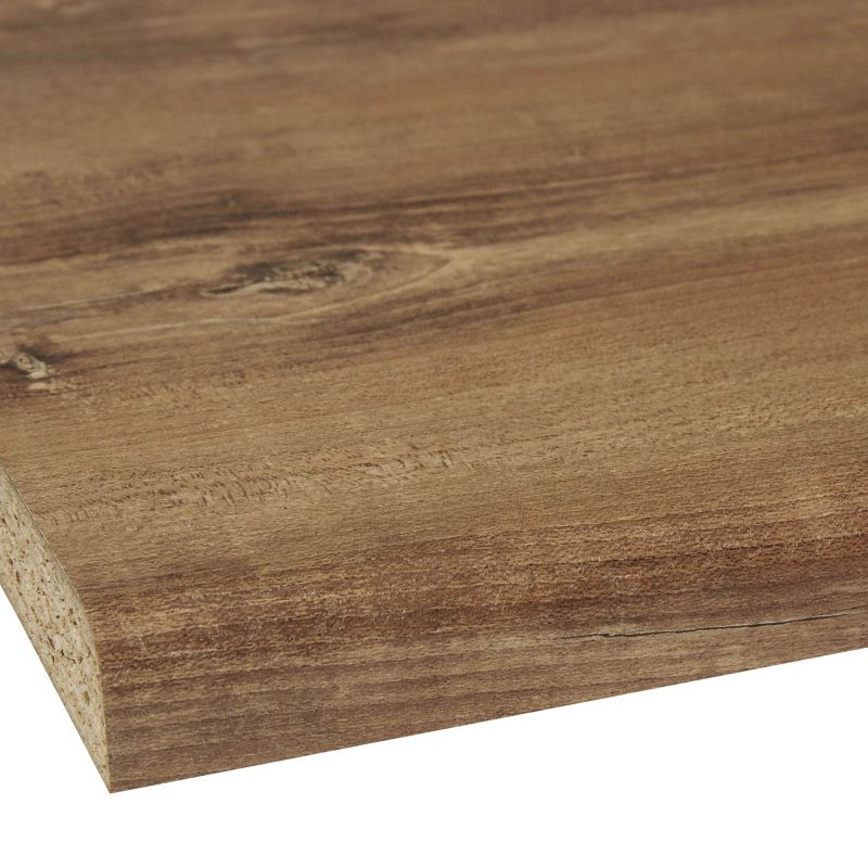 Laminatbord Biuro Styl 2,8 x 60 x 305 cm i karaibisk trælook