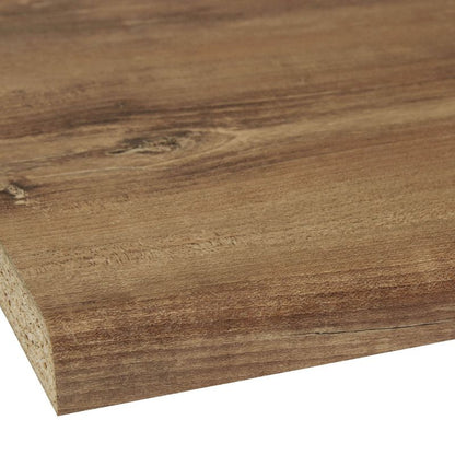 Laminatbord Biuro Styl 2,8 x 60 x 305 cm i karaibisk trælook
