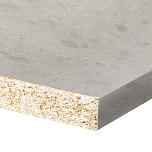 Laminatbordplade Biuro Styl 3,8x62x305 cm Terrazzo Crema 559S