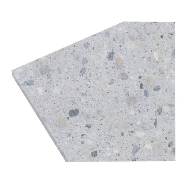 GoodHome Algiata laminatbord 2,2 x 62 x 300 cm terrazzo