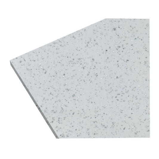 GoodHome Berberis laminatbord 3,8 x 62 x 300 cm white star