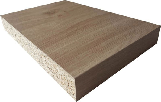 GoodHome Eureka laminatbord 3,8 x 62 x 300 cm i egetræ