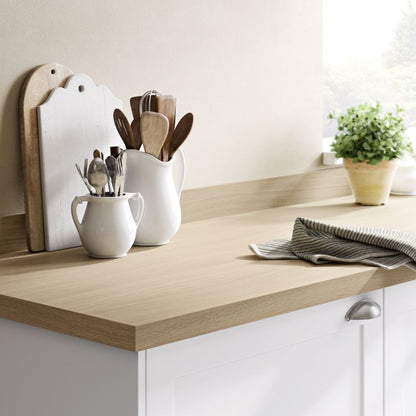 GoodHome Kala laminatbord 3,8 x 62 x 300 cm lyst træ