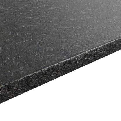 Laminatbordplade Neutral Black Terra 38x620x3000 mm