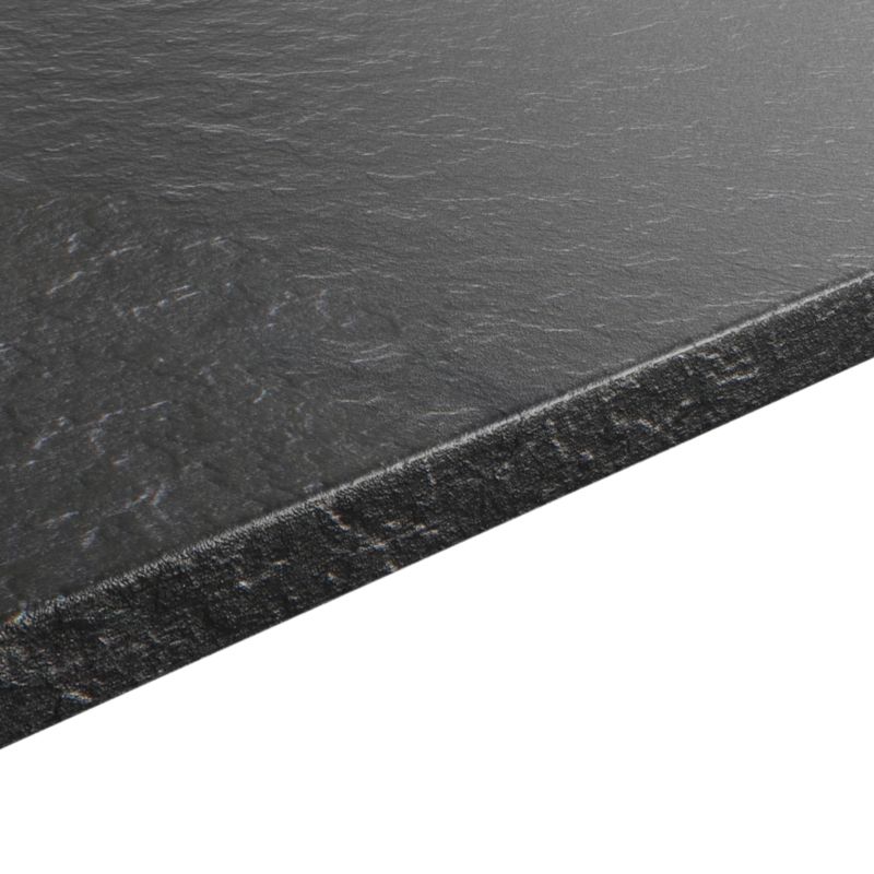 Laminatbordplade Neutral Black Terra 38x620x3000 mm