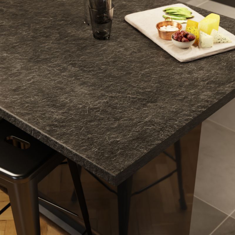 Laminatbordplade Neutral Black Terra 38x620x3000 mm