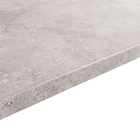 Laminatbordplade Betonlook 38x620x3000 mm Grå | 5063022614919