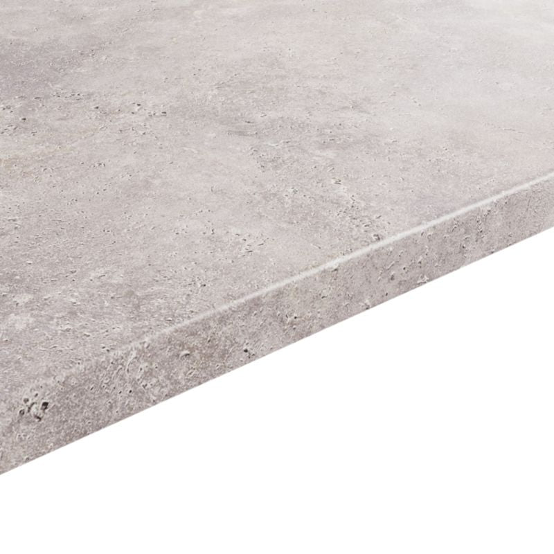 Laminatbordplade Neutral Hole Concrete Linea 38x620x3000 mm
