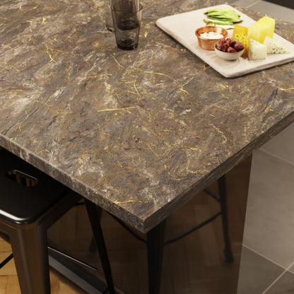 Laminatbordplade Neutral Marble Gold 38x620x3000 mm