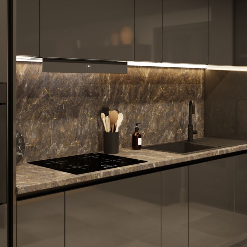 Laminatbordplade Neutral Marble Gold 38x620x3000 mm