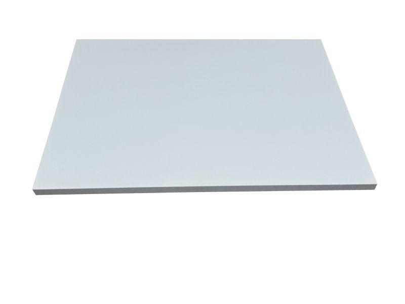 Bordplade til Badeværelse 120,5x46 cm Hvid Højglans | 5903246294101