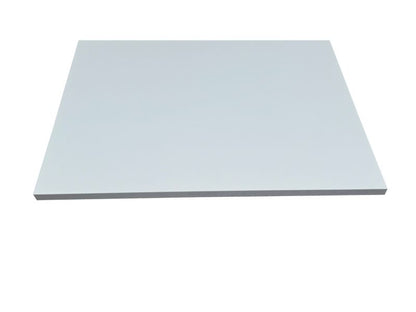 Bordplade til Badeværelse 120,5x46 cm Hvid Højglans | 5903246294101