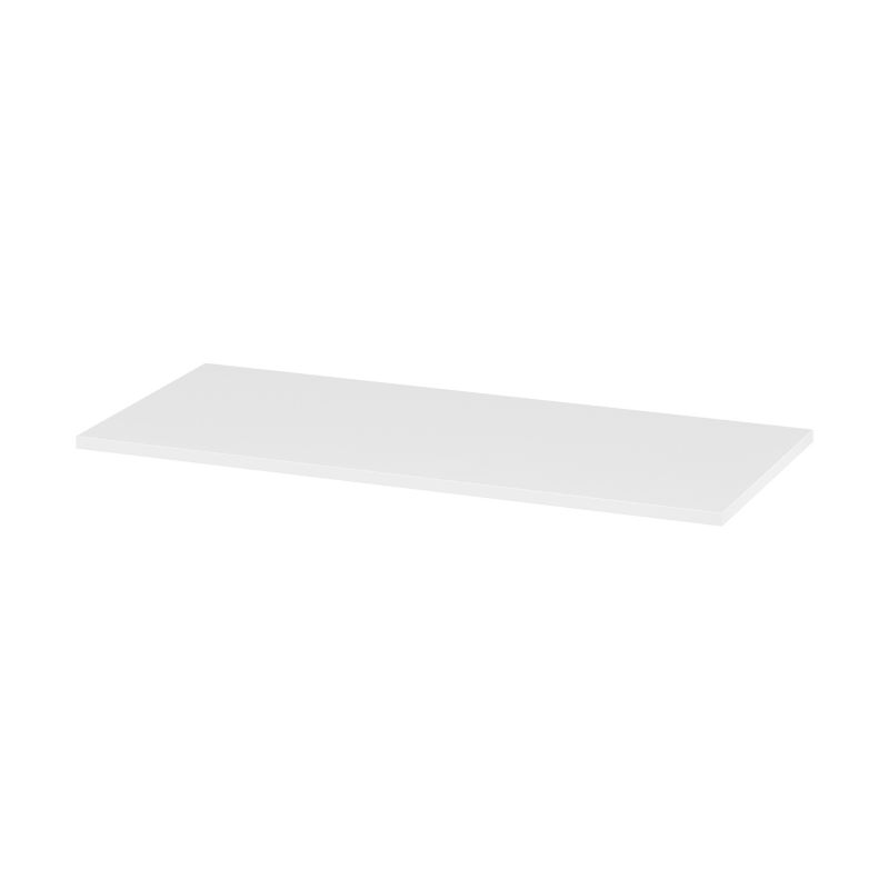 Badeværelsesbordplade 100 x 45 cm Hvid Mat