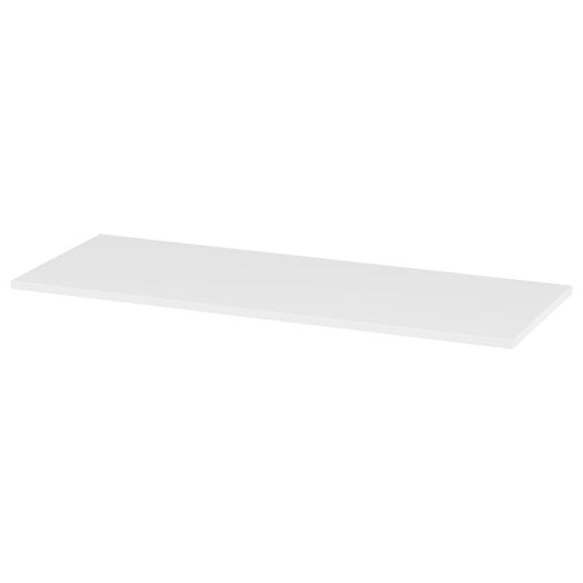 Cersanit universalt badeværelsesbordplade 120 x 45 cm mat hvid