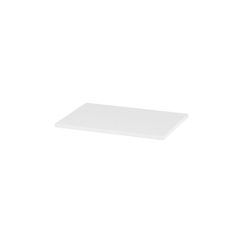 Cersanit universelt badeværelsesbordplade 60 x 45 cm mat hvid