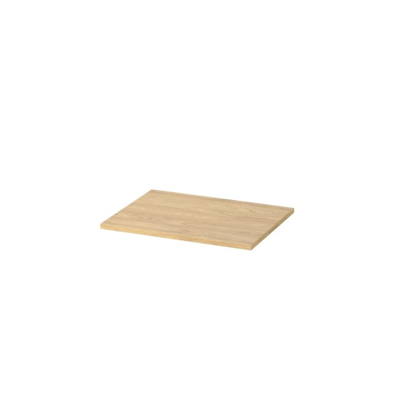Badeværelsesbordplade Mille 60 x 45 cm Eg Mat
