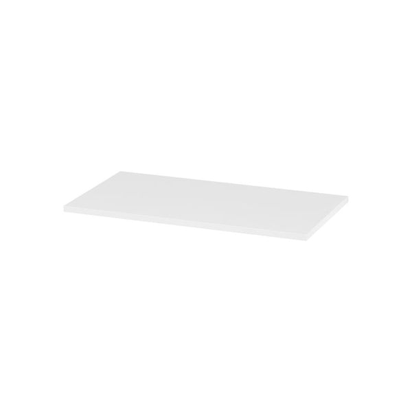 Badeværelsesbordplade Mille 80 x 45 cm Hvid Mat