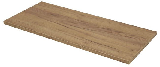 Deftrans Line badeværelsesbordplade 101 x 45,3 cm i gylden eg