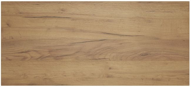 Deftrans Line badeværelsesbordplade 101 x 45,3 cm i gylden eg