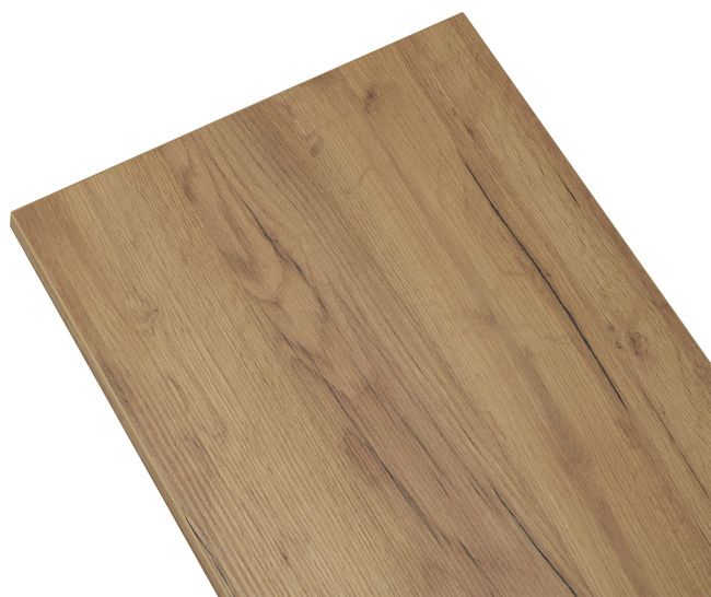 Deftrans Line badeværelsesbordplade 101 x 45,3 cm i gylden eg