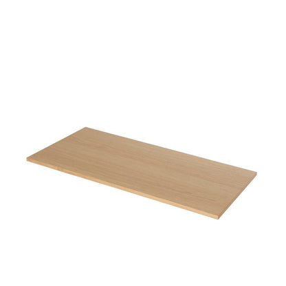 Badeværelsesbordplade Egetræsfiner 100x45,1 cm Mat