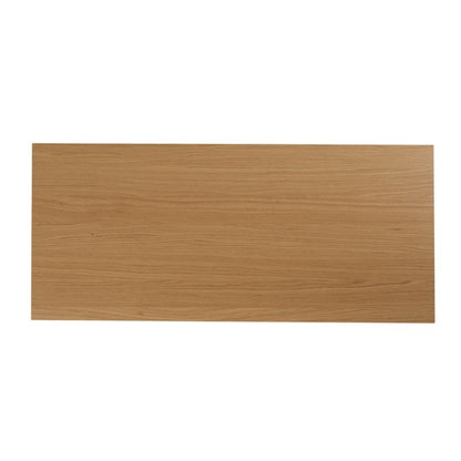 Badeværelsesbordplade Egetræsfiner 100x45,1 cm Mat