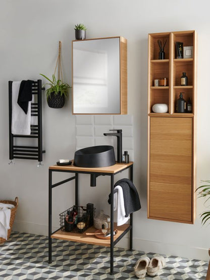 GoodHome Avela badeværelsesbordplade 60 cm i eget finér
