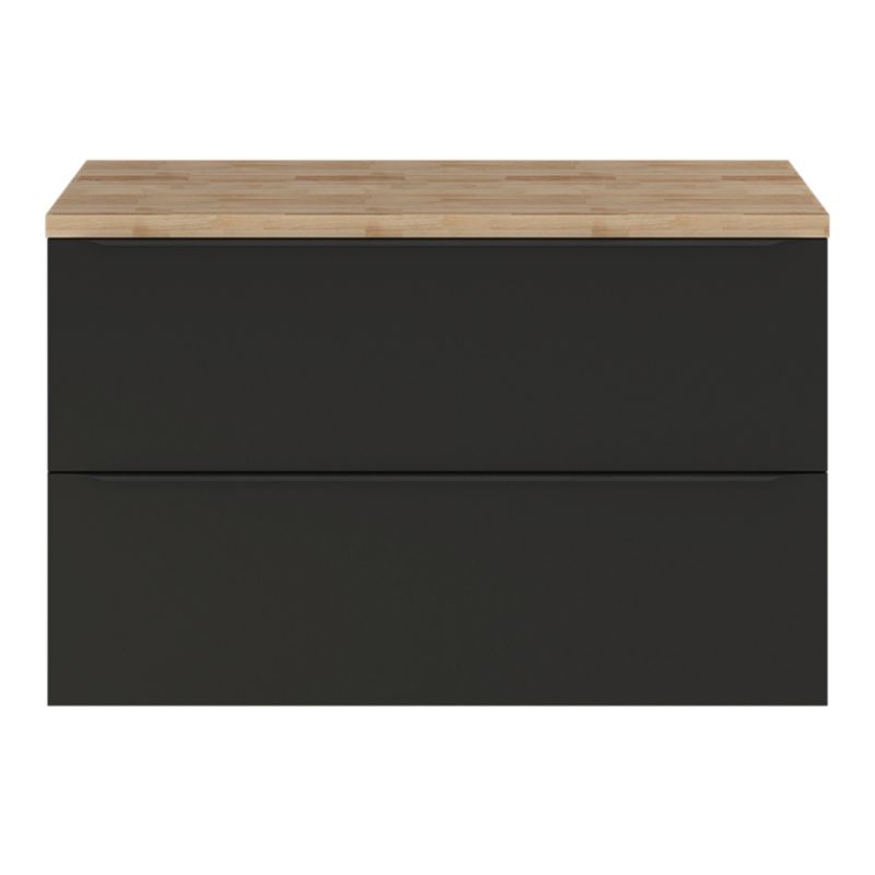 Badeværelsesbordplade Hartland 100,5 cm Massiv Eg Olieret