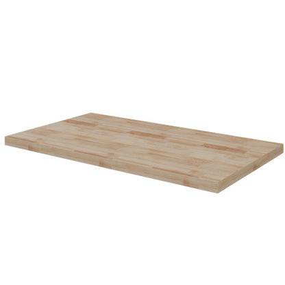 GoodHome Hartland badeværelsesbordplade 80,5 cm i massivt egetræ