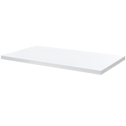 GoodHome Marloes badeværelsesbordplade 45 x 80 cm hvid lak