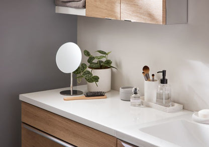 GoodHome Marloes badeværelsesbordplade 45 x 80 cm hvid lak