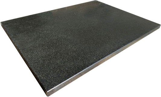 Sort Knap Shanxi badeværelsesbordplade 80,4 x 45,3 x 2 cm