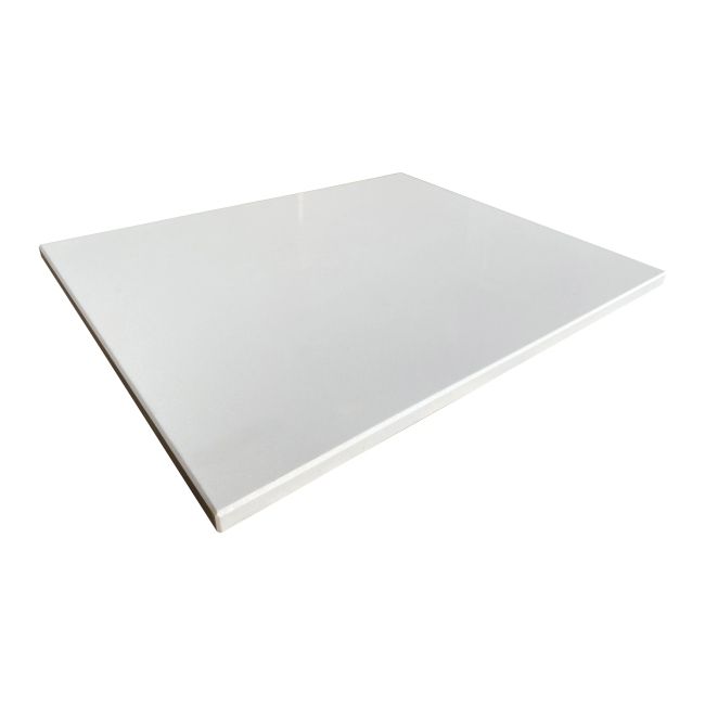 Knap Snow badeværelsesbordplade 60,4 x 45,3 x 2 cm hvid