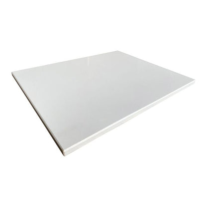 Knap Snow badeværelsesbordplade 60,4 x 45,3 x 2 cm hvid