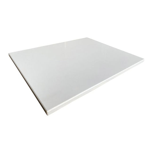 Knap Snow badeværelsesbordplade 60,4 x 45,3 x 2 cm hvid