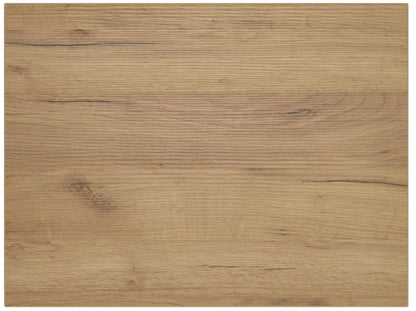 Line badeværelsesbordplade 60,4 x 45,3 cm i gylden eg