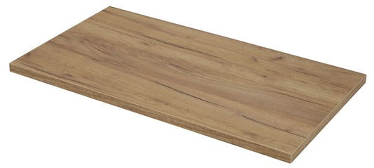 Line badeværelsesbordplade 80,4 x 45,3 cm i gylden eg
