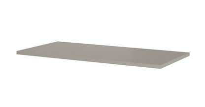 Badeværelsesbordplade 100 x 46,4 cm Fume Mat MDF