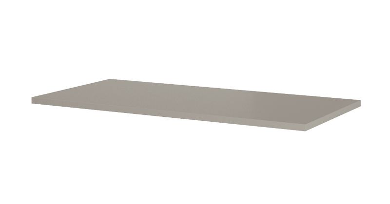 Badeværelsesbordplade 100 x 46,4 cm Fume Mat MDF