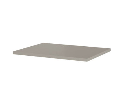 Badeværelsesbordplade 60 x 46,4 cm Fume Mat MDF