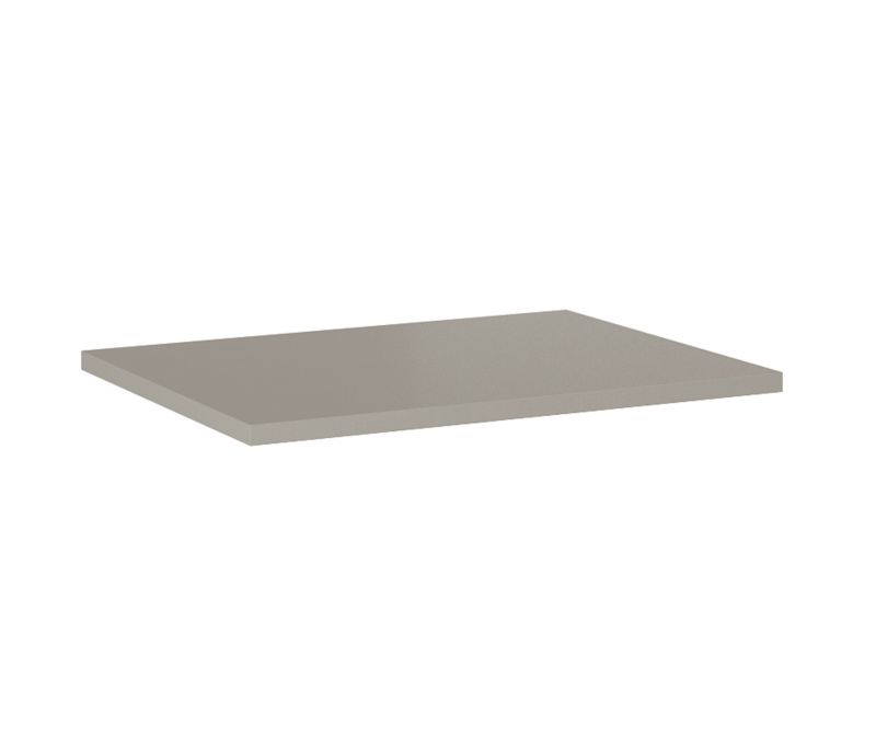 Badeværelsesbordplade 60 x 46,4 cm Fume Mat MDF