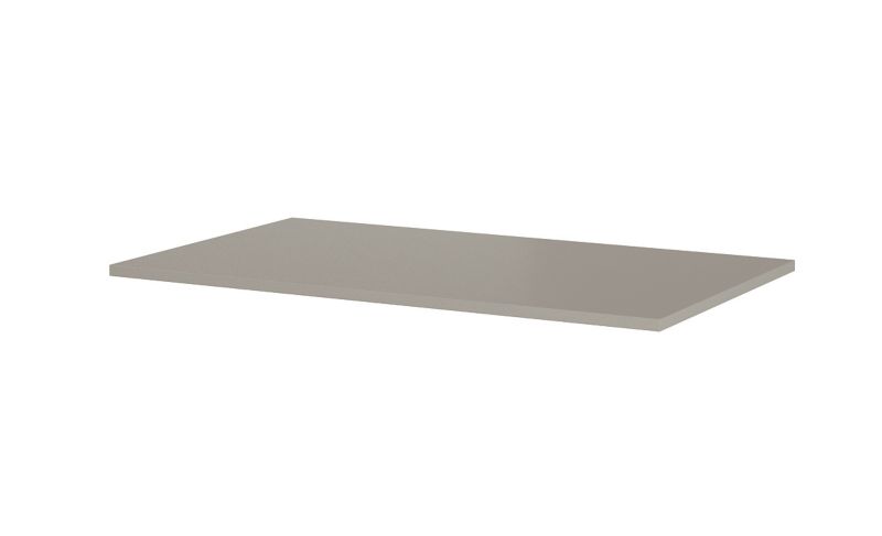 Badeværelsesbordplade 80 x 46,4 cm Fume Mat MDF