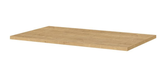 Roca Style badeværelsesbordplade 80 x 46,4 cm i lys eg med PVC-overflade