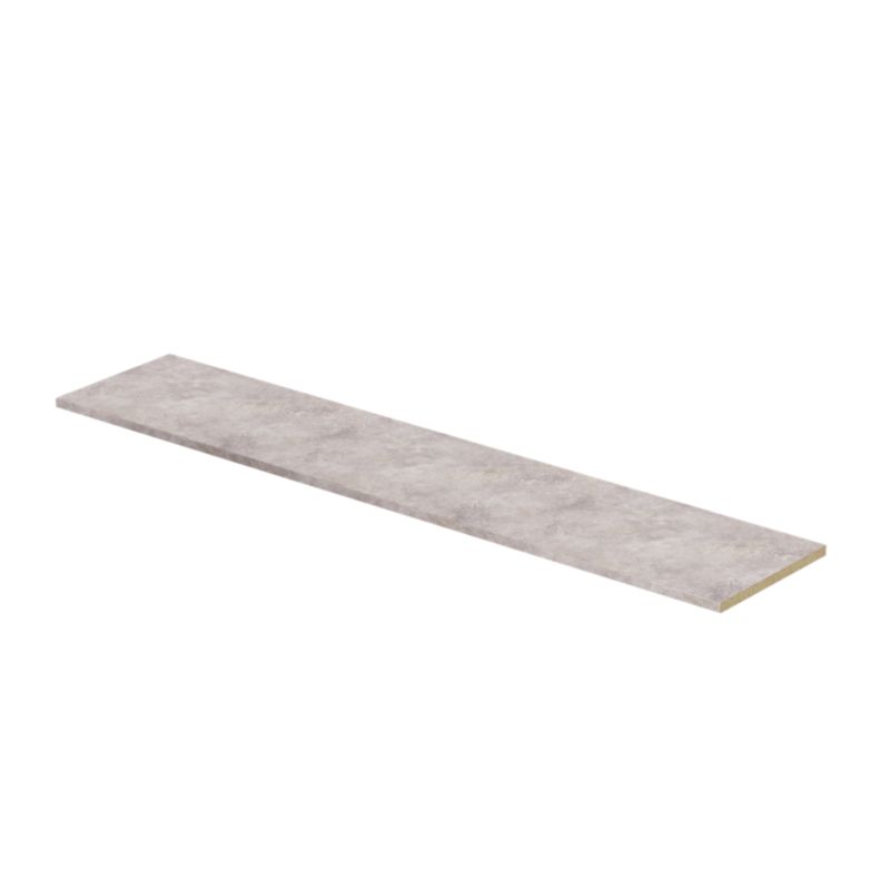 Laminatbordplade Betonlook 38x620x3000 mm Grå | 5063022614919